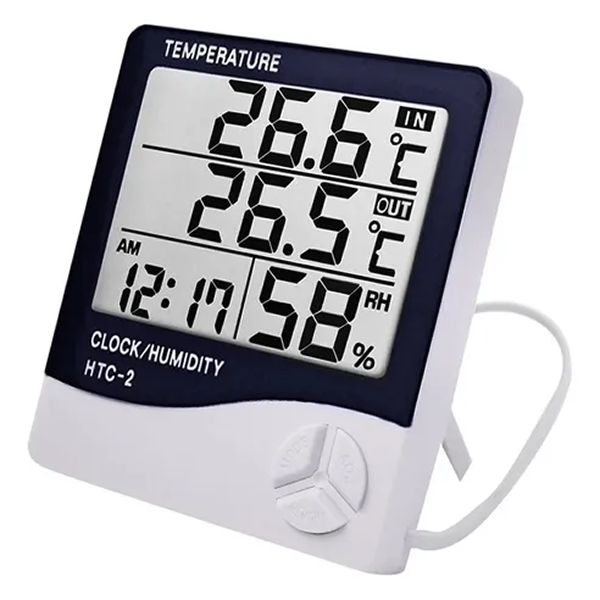 DIGITAL THERMOMETER ROOM AND HUMIDITY GAUGE